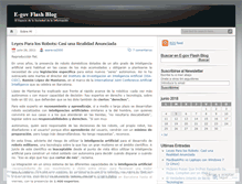 Tablet Screenshot of egovflash.wordpress.com