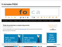 Tablet Screenshot of focavedicion.wordpress.com