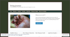Desktop Screenshot of livingjourney.wordpress.com