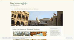 Desktop Screenshot of jojetjojet.wordpress.com