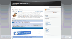 Desktop Screenshot of marcelods.wordpress.com