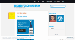 Desktop Screenshot of englishforcommonman.wordpress.com