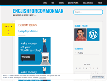 Tablet Screenshot of englishforcommonman.wordpress.com