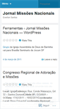 Mobile Screenshot of jornalmn.wordpress.com
