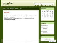 Tablet Screenshot of leeronline.wordpress.com