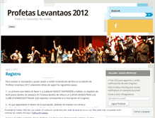 Tablet Screenshot of profetas2011.wordpress.com