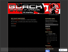 Tablet Screenshot of blackstallionz.wordpress.com
