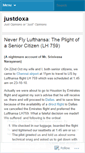 Mobile Screenshot of justdoxa.wordpress.com