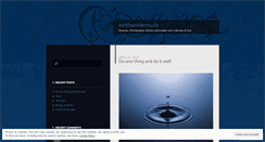Desktop Screenshot of earthworkermusic.wordpress.com
