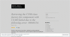 Desktop Screenshot of dotnet4features.wordpress.com