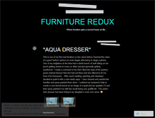 Tablet Screenshot of furnitureredux.wordpress.com