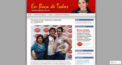 Desktop Screenshot of cpnenbocadetodos.wordpress.com