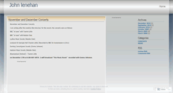 Desktop Screenshot of johnlenehan.wordpress.com