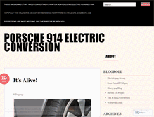 Tablet Screenshot of electric914.wordpress.com