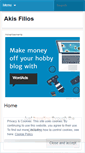 Mobile Screenshot of afilios.wordpress.com