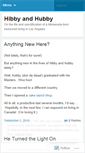 Mobile Screenshot of hibbyandhubby.wordpress.com