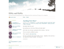 Tablet Screenshot of hibbyandhubby.wordpress.com