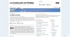 Desktop Screenshot of construccionlean.wordpress.com