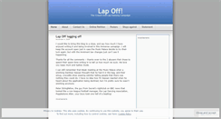 Desktop Screenshot of lapoff.wordpress.com