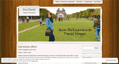 Desktop Screenshot of ievaa62.wordpress.com