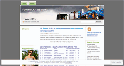 Desktop Screenshot of f1review.wordpress.com