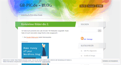 Desktop Screenshot of gbpic.wordpress.com