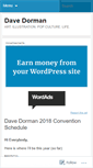 Mobile Screenshot of davedorman.wordpress.com