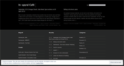 Desktop Screenshot of inspyralcafe.wordpress.com