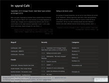 Tablet Screenshot of inspyralcafe.wordpress.com