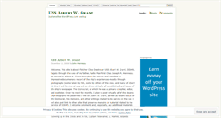 Desktop Screenshot of albertwgrant.wordpress.com