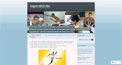 Desktop Screenshot of anggaraaditya.wordpress.com