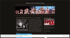 Desktop Screenshot of lakeshoreblackbelttest.wordpress.com