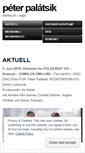Mobile Screenshot of peterpalatsik.wordpress.com