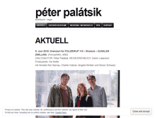 Tablet Screenshot of peterpalatsik.wordpress.com