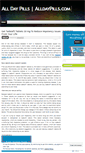 Mobile Screenshot of alldaypillsblog.wordpress.com