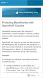 Mobile Screenshot of jamesauthorblog.wordpress.com