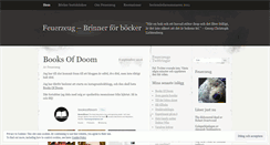 Desktop Screenshot of feuerzeug.wordpress.com