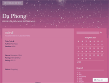 Tablet Screenshot of daphong.wordpress.com