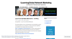 Desktop Screenshot of ilearnglobal.wordpress.com