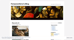 Desktop Screenshot of feriasnoinferno.wordpress.com