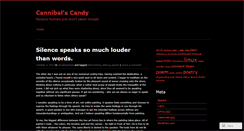 Desktop Screenshot of cannibalcandy.wordpress.com