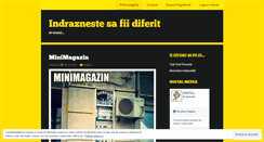 Desktop Screenshot of diferitu.wordpress.com