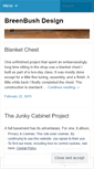 Mobile Screenshot of breenbushdesign.wordpress.com
