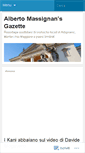 Mobile Screenshot of albertomassignan.wordpress.com
