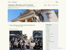 Tablet Screenshot of albertomassignan.wordpress.com