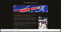 Desktop Screenshot of insidethebuffalobills.wordpress.com