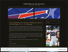 Tablet Screenshot of insidethebuffalobills.wordpress.com