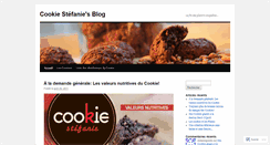 Desktop Screenshot of cookiestefanie.wordpress.com