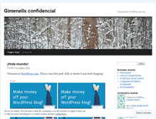 Tablet Screenshot of gimenellsconfidencial.wordpress.com