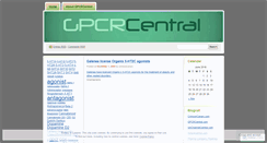 Desktop Screenshot of gpcrcentral.wordpress.com